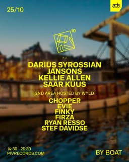 PIV ADE - BOAT PARTY