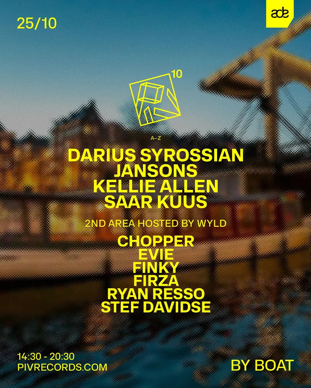 PIV ADE - BOAT PARTY