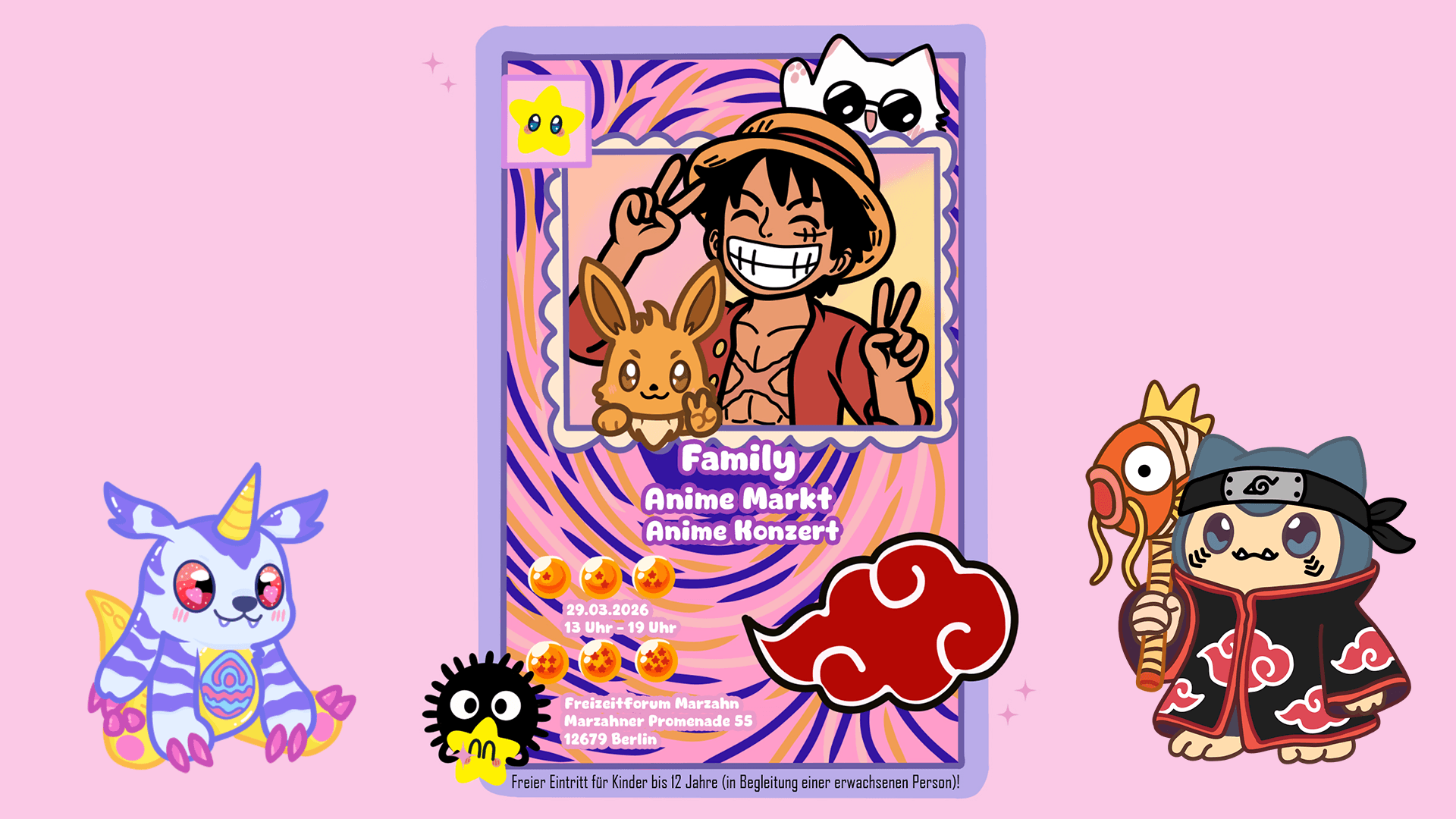 Yokaiwai Family Anime Markt – Berlin 2026