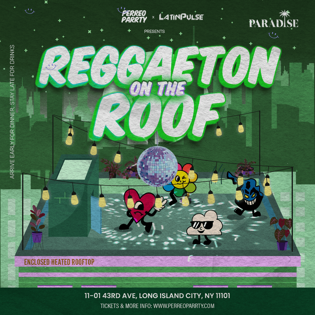 Reggaeton on the Roof - Latin Dance Party Rooftop with NYC Skyline Views