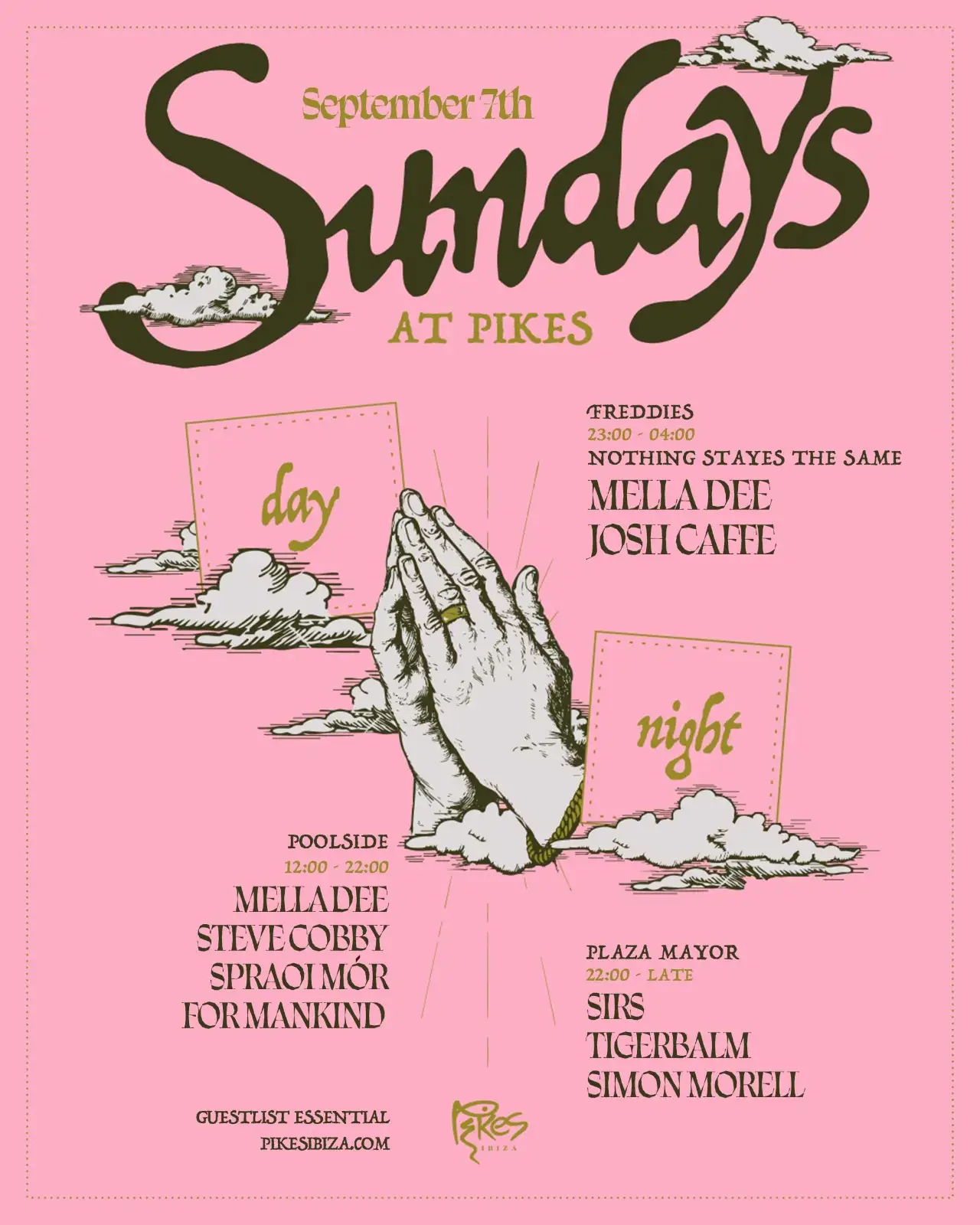 Sundays at Pikes with Nothing Stays the Same