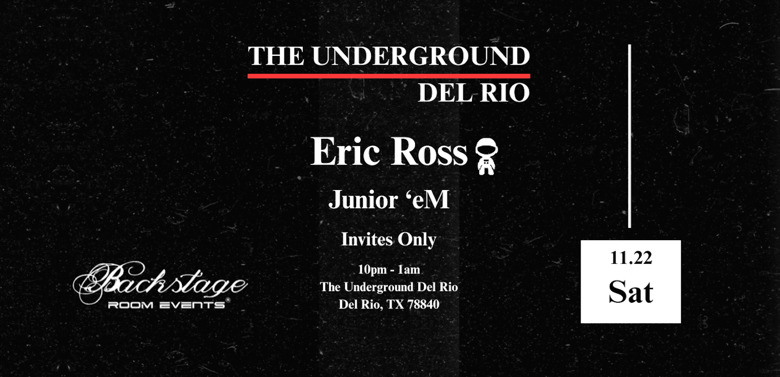 THE UNDERGROUND feat ERIC ROSS