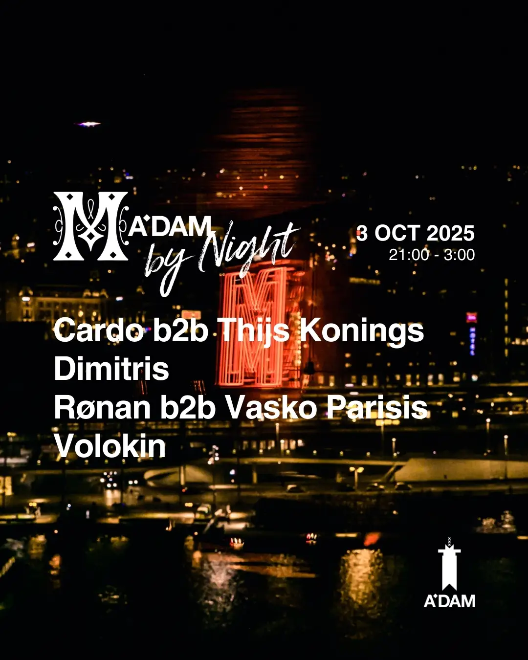 Madam by Night invites: Pineapple Project