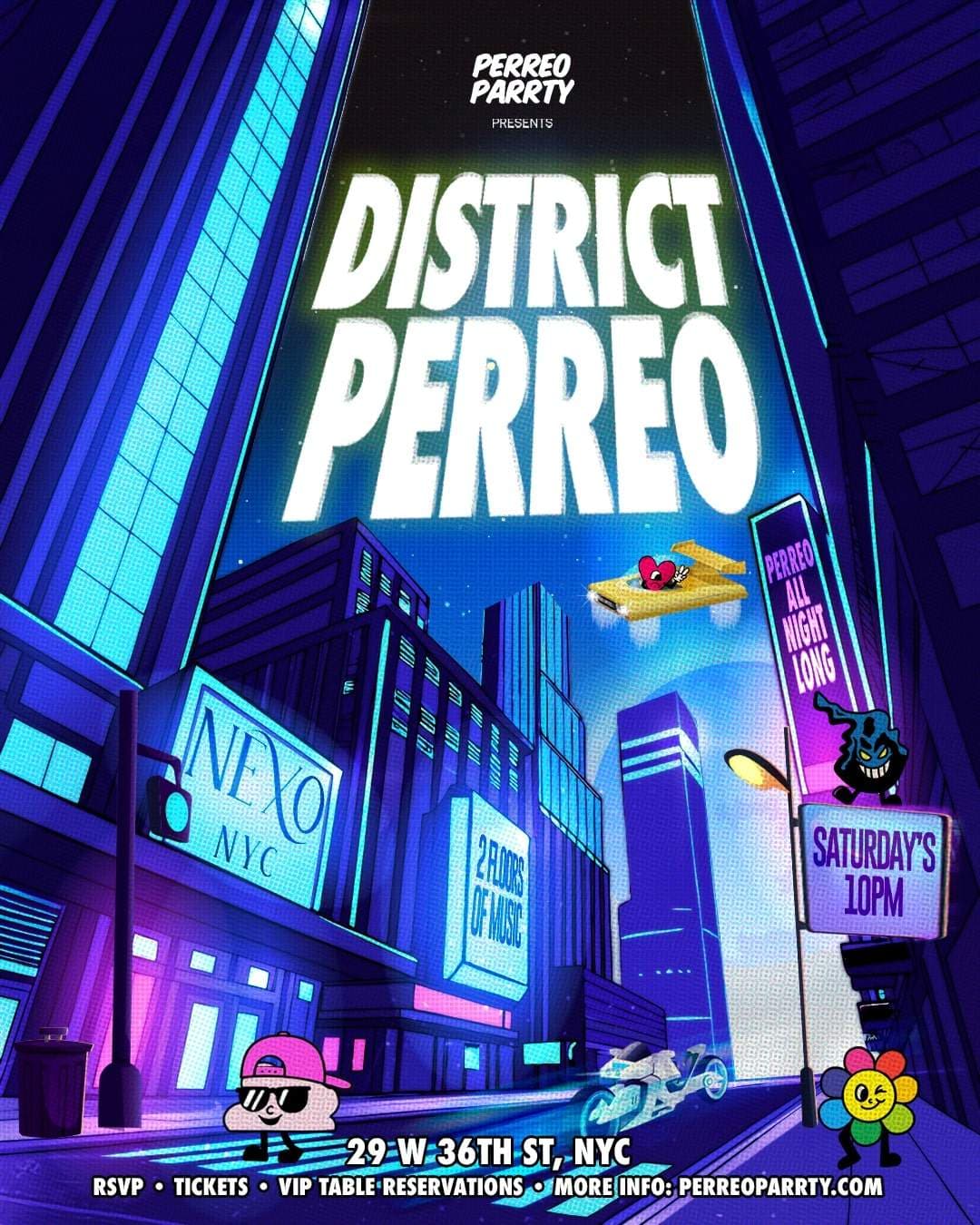 DISTRICT PERREO - Latin & Reggaeton Dance Party