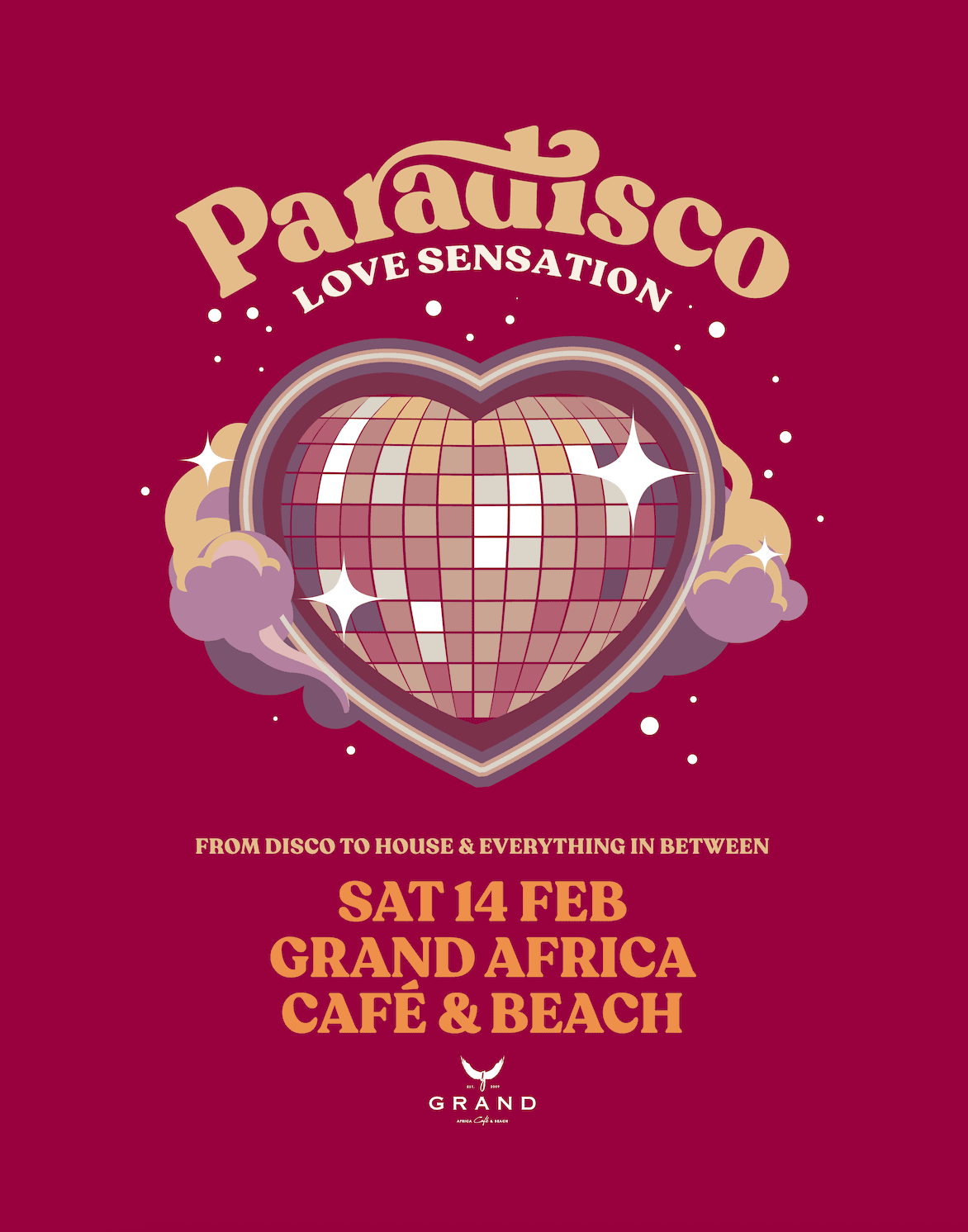 Paradisco - Love Sensation - 14 February 2026