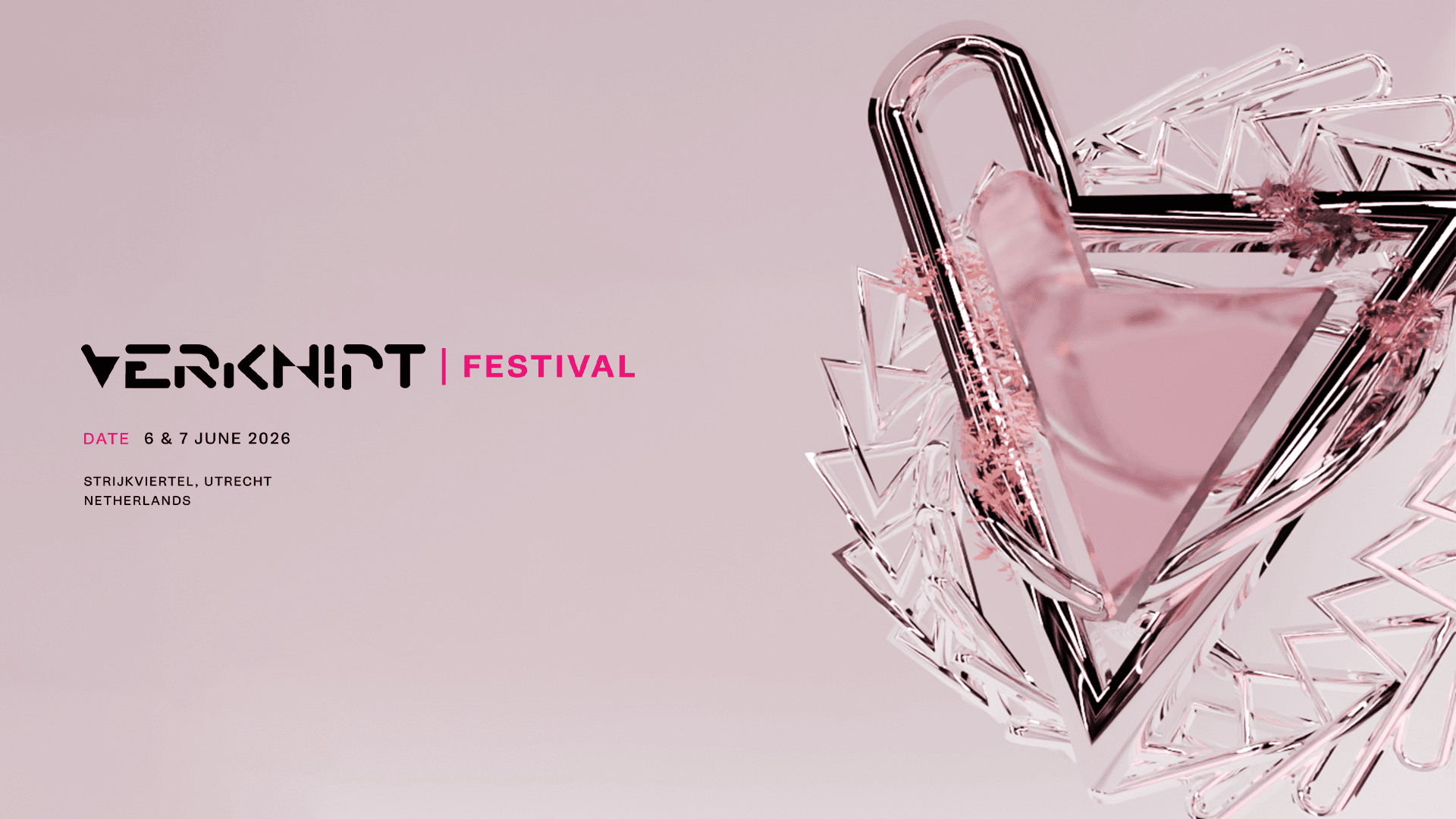 VERKNIPT Festival 2026 - Strijkviertel - 6 & 7 June