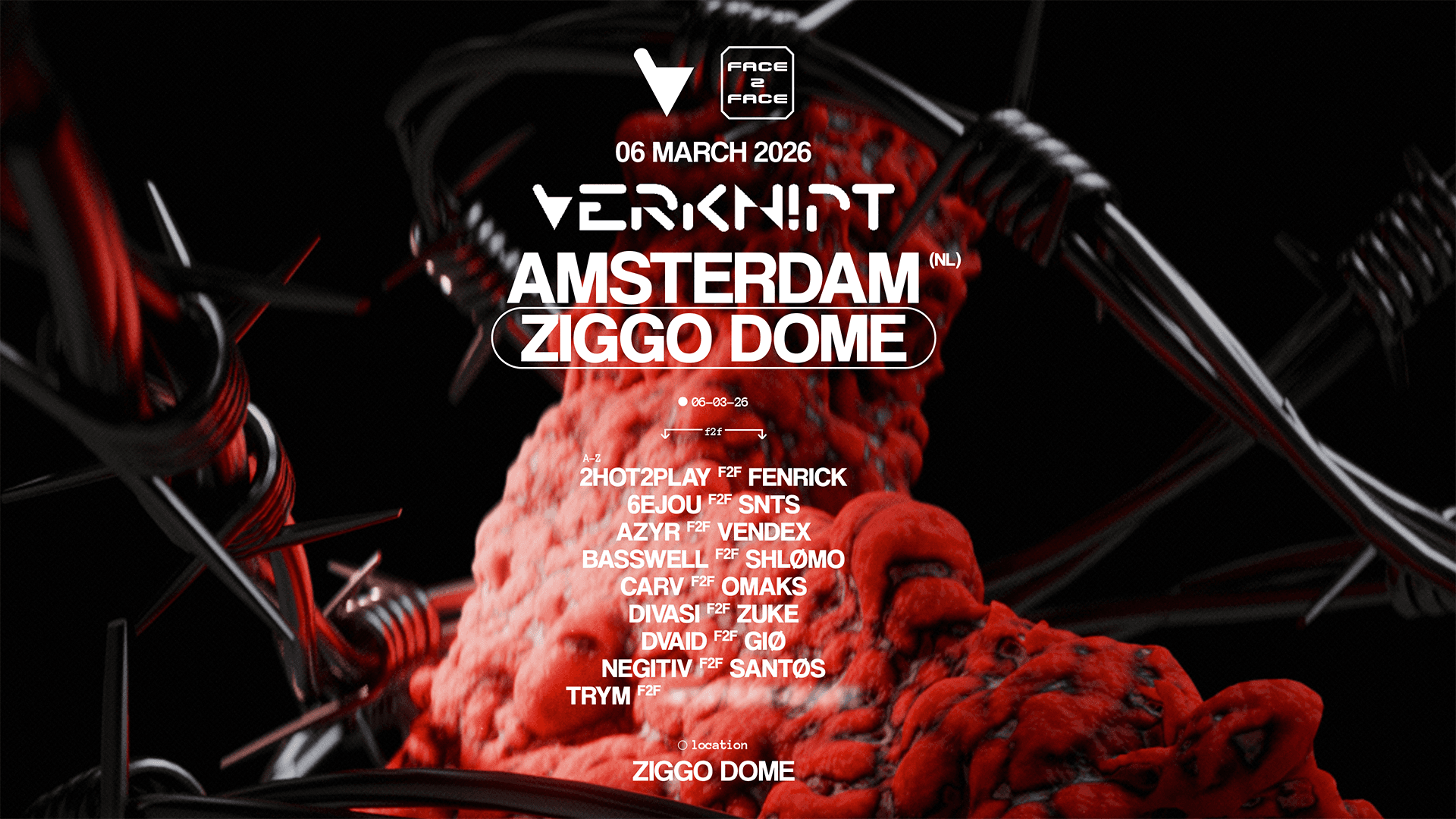 VERKNIPT x Face 2 Face | Ziggo Dome