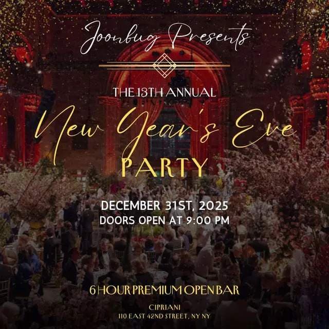 Cipriani New Year's Eve Party 2026