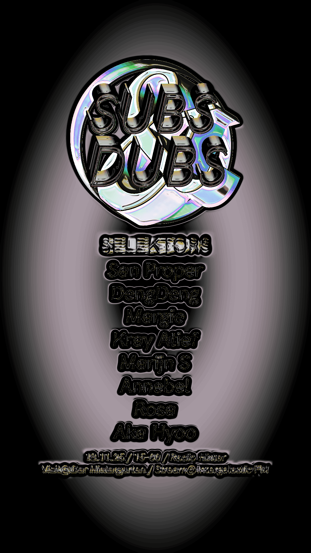 SUBS&DUBS; ALL DAY RADIO HINTER TAKEOVER