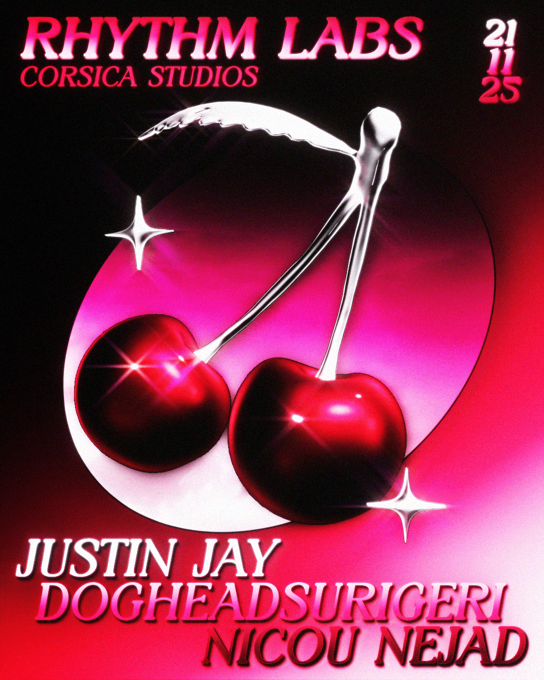 Rhythm labs 6th Birthday: Justin Jay, dogheadsurigeri, Nicou Nejad