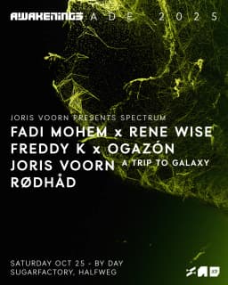 Awakenings ADE - Joris Voorn presents Spectrum