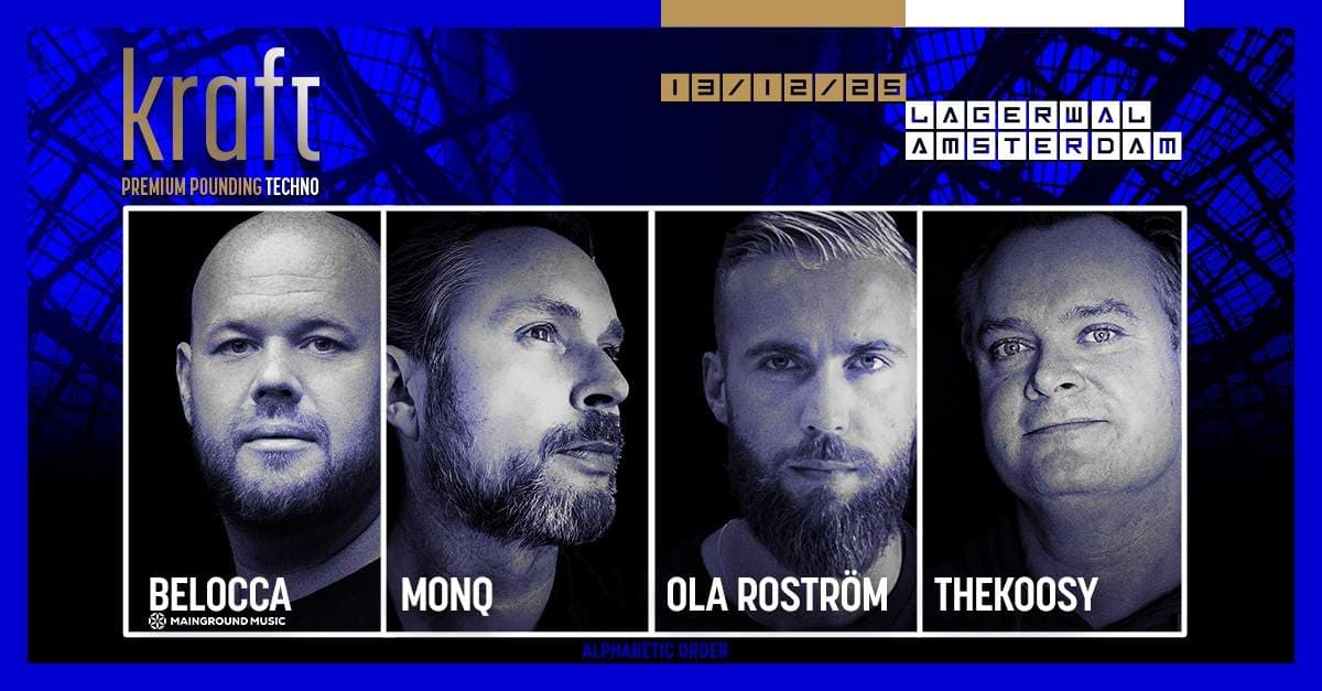 KRAFT Premium Pounding Techno 13th of December 2025