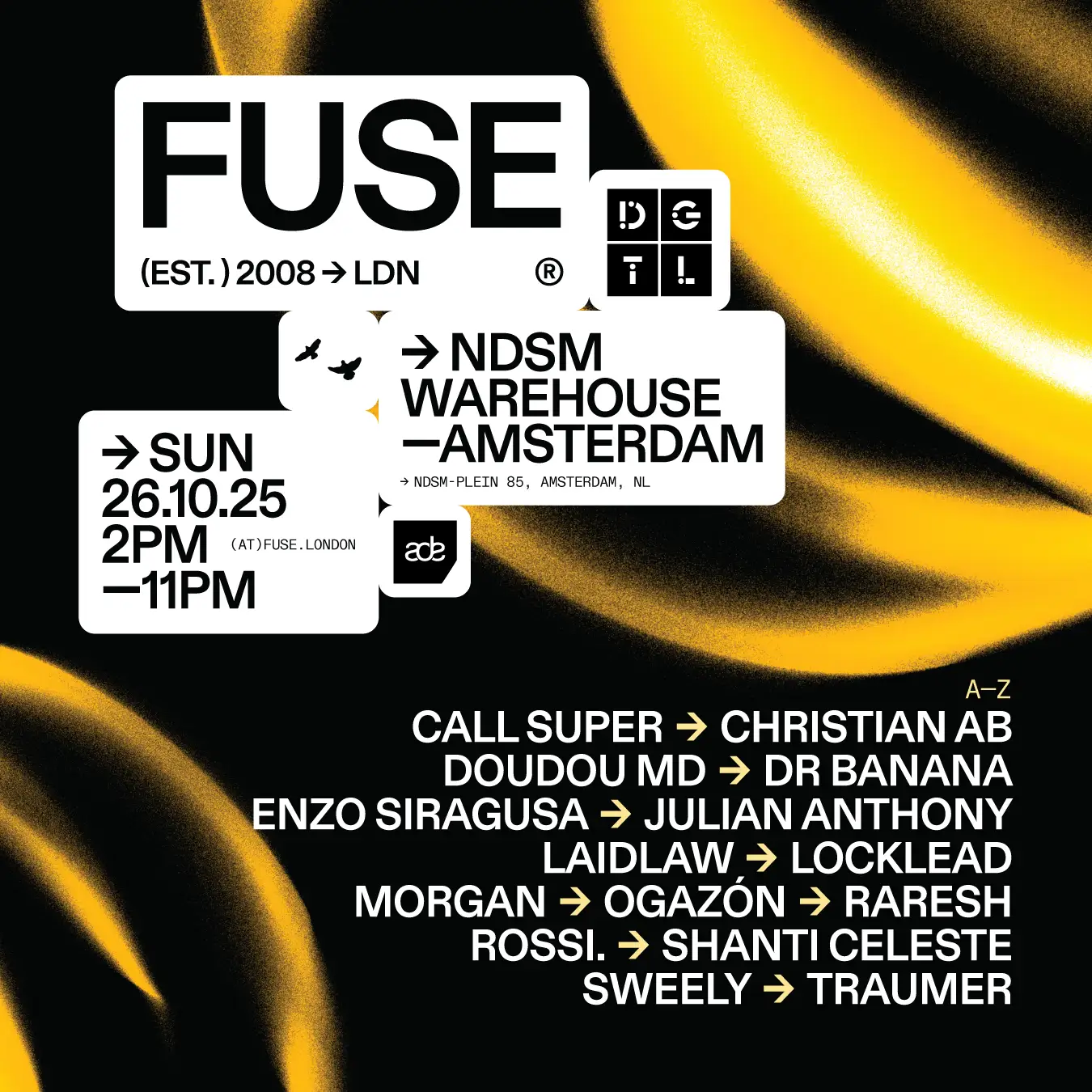 DGTL ADE: Fuse