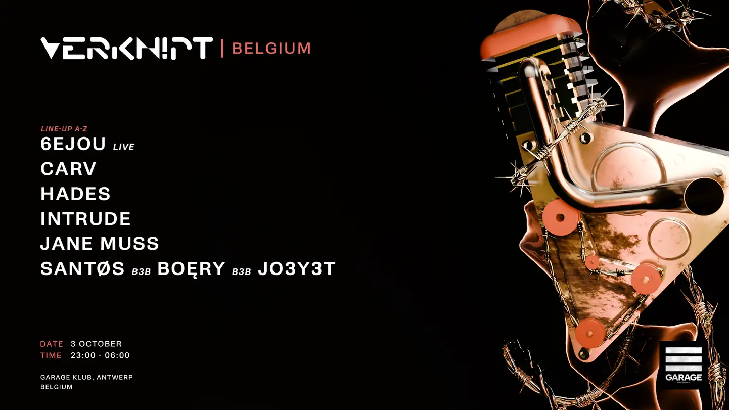 VERKNIPT Belgium - Antwerp - 3 October