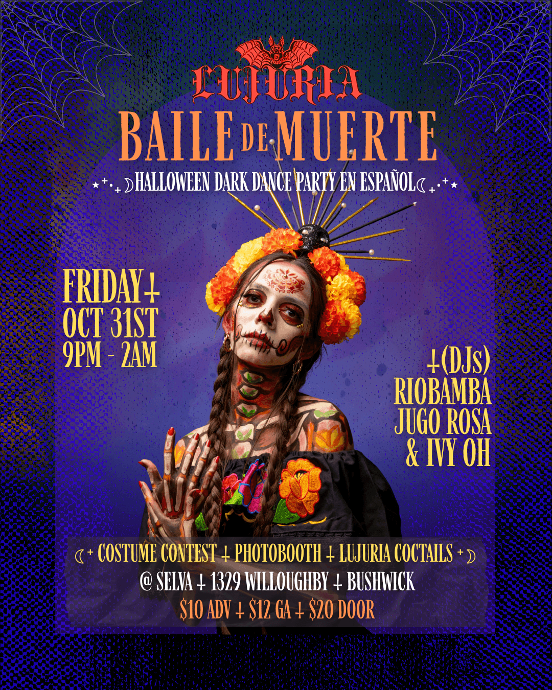 Baile de Muerte: Spanish Dark Dance Halloween Party