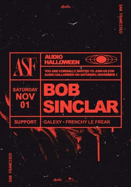 Audio Halloween with Bob Sinclar