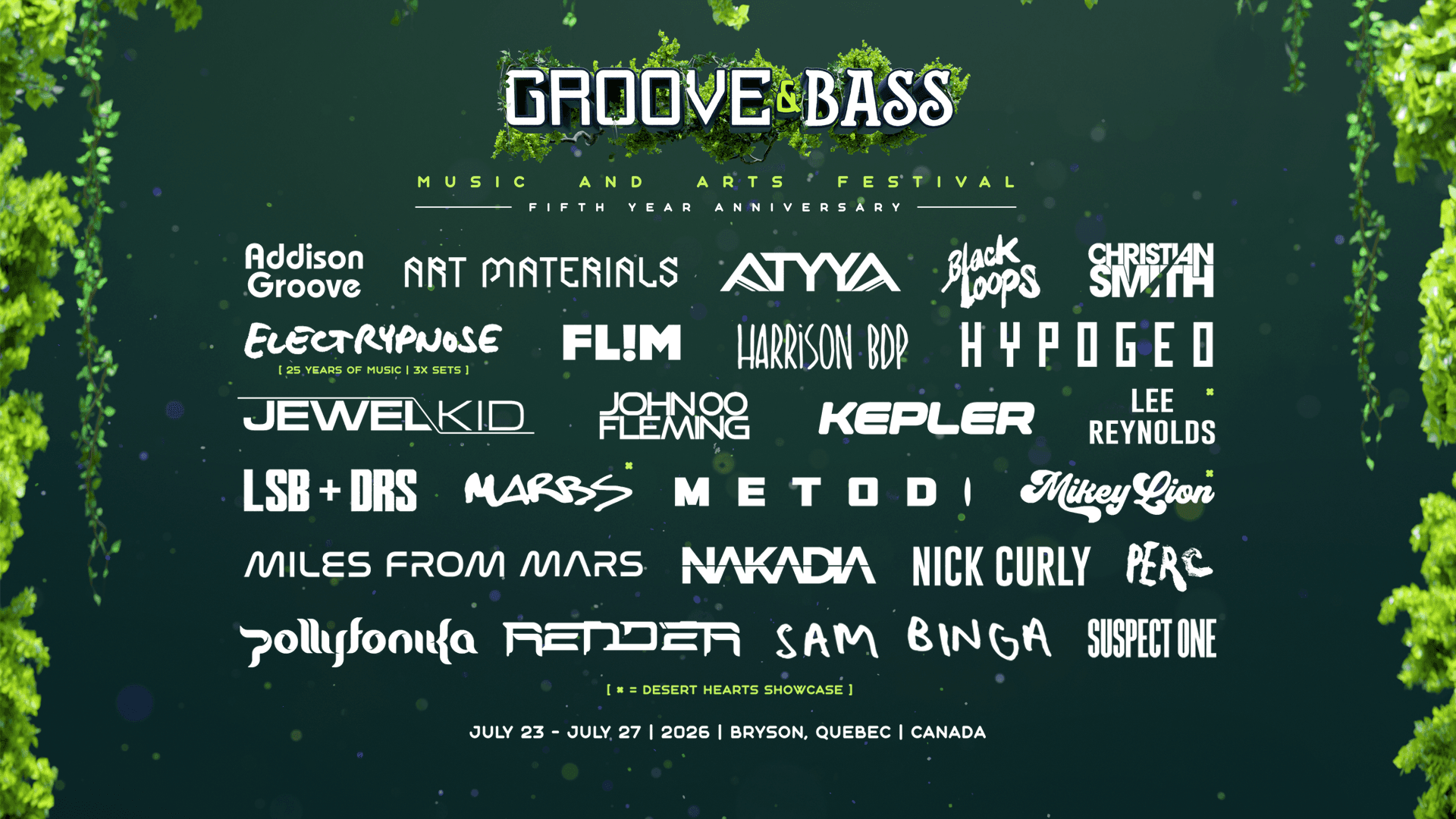 Groove & Bass Festival 2026 - 5th Anniversary Edition