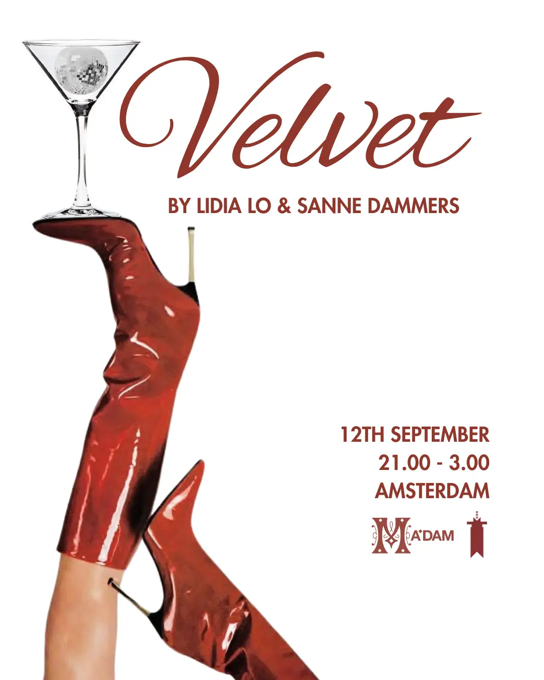 Madam by Night invites: VELVET