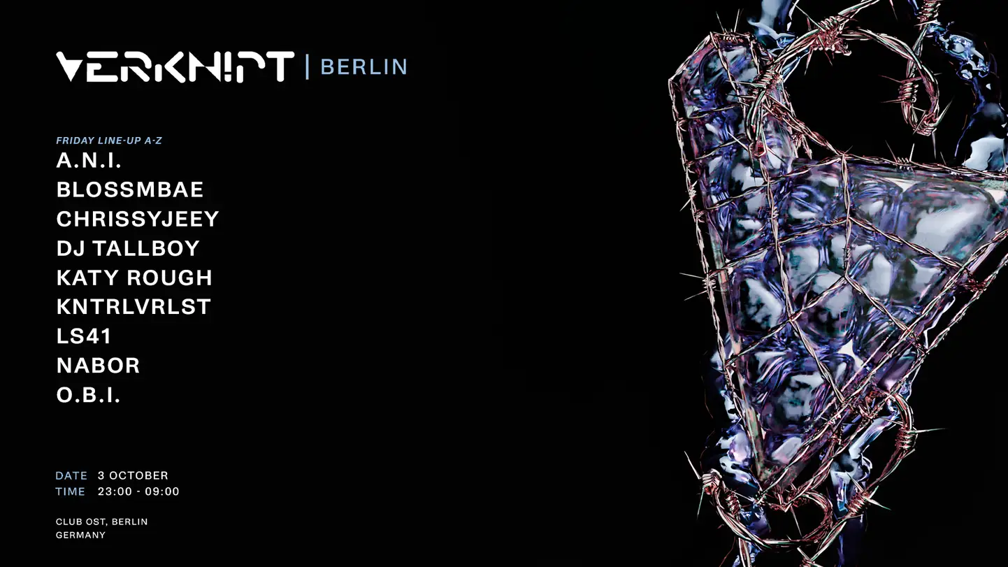 VERKNIPT Berlin - 3 October