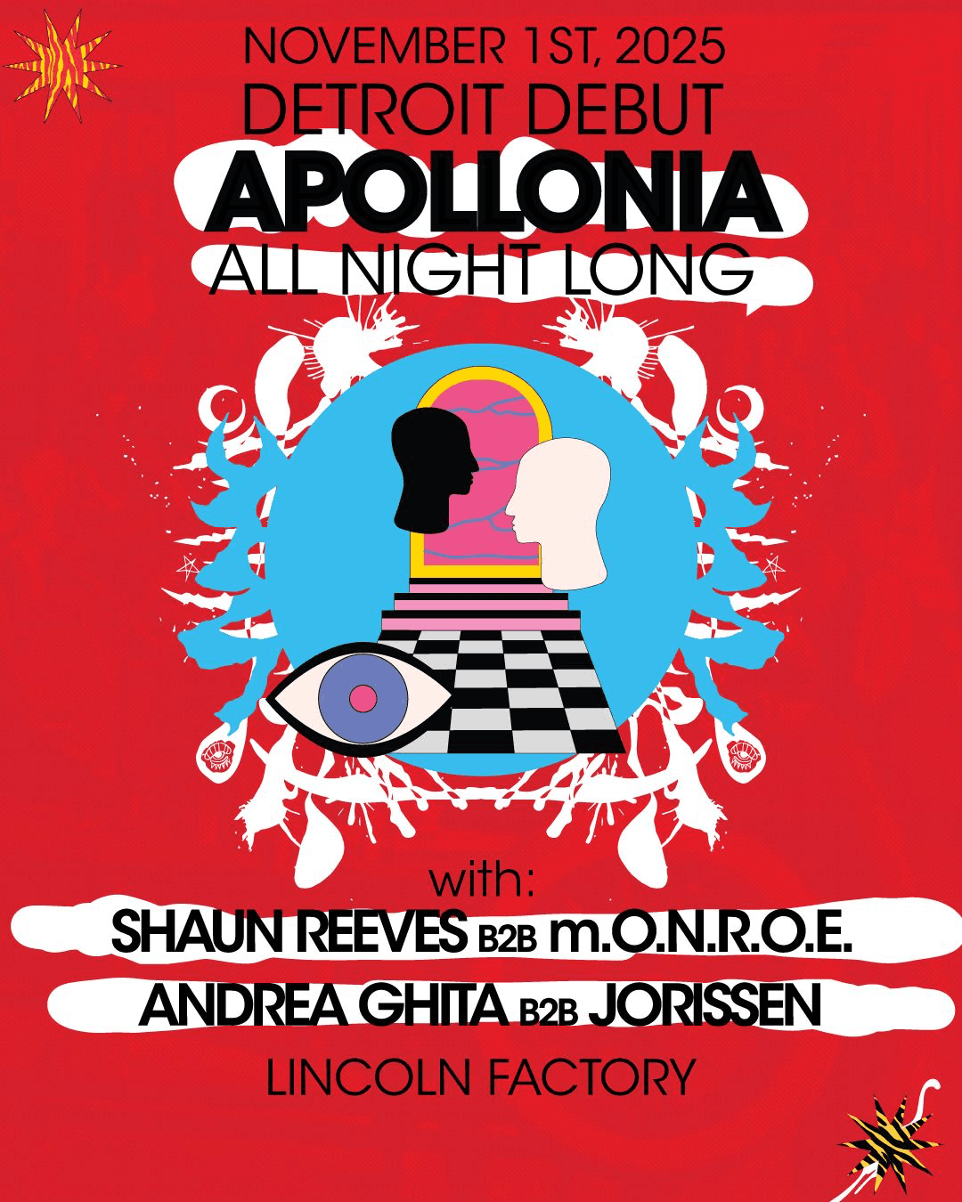 Lincoln Factory pres. Apollonia — Detroit Debut