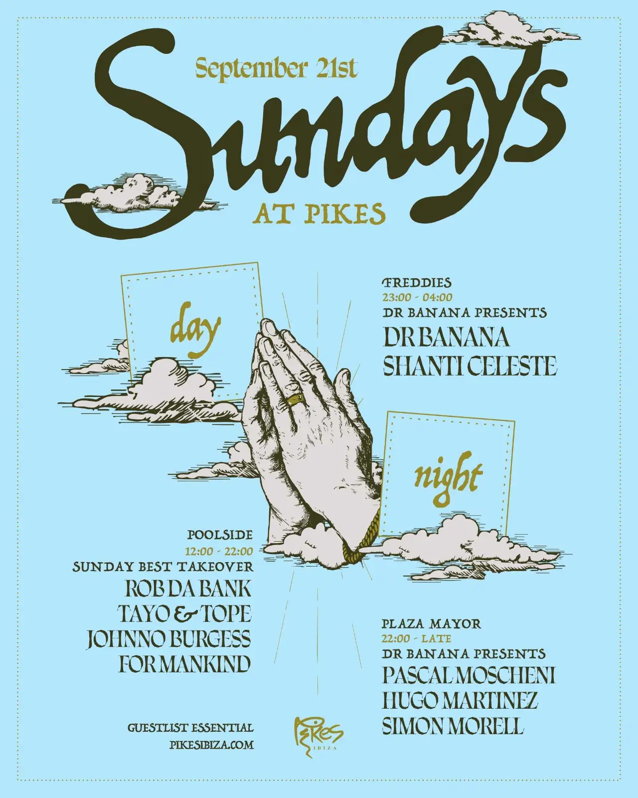 Sundays at Pikes 21 sep