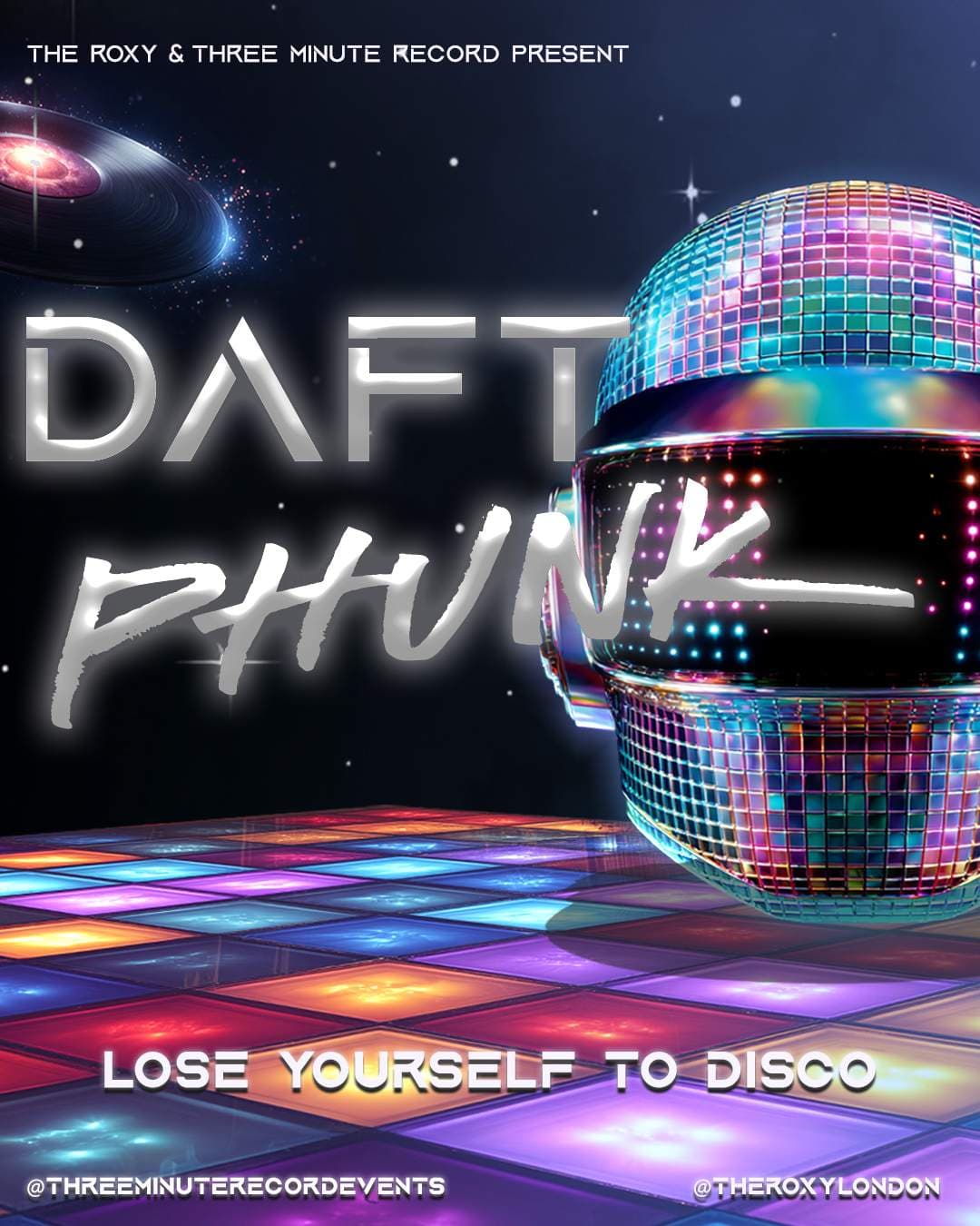 Daft Phunk - A disco day rave from the past to the future