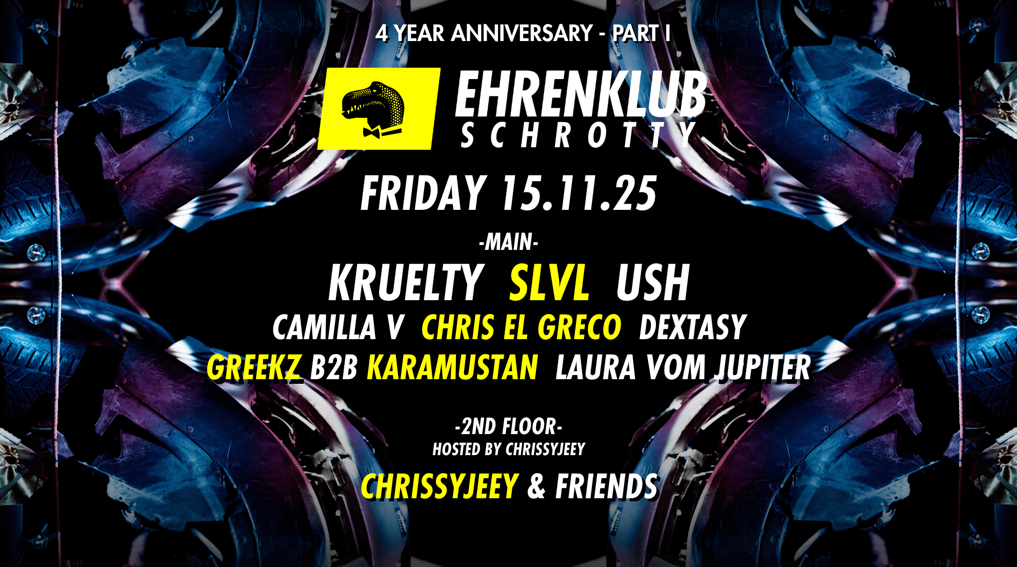 4 Years EhrenKlub Pt 1 with KRUELTY, SLVL, USH uvm