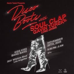 Disco Boots feat. Soul Clap, Gavin Turek, & Lyric Jones
