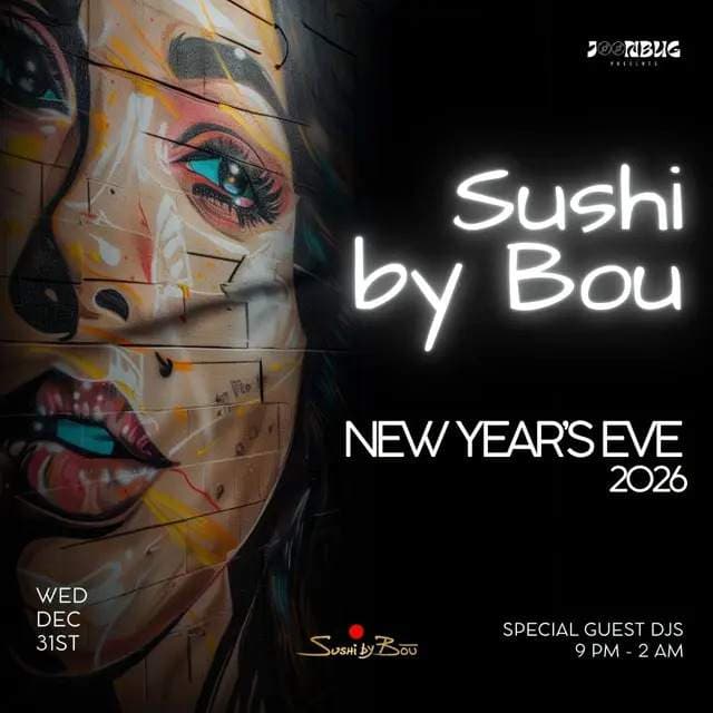 NYE Party at Sushi by Bou