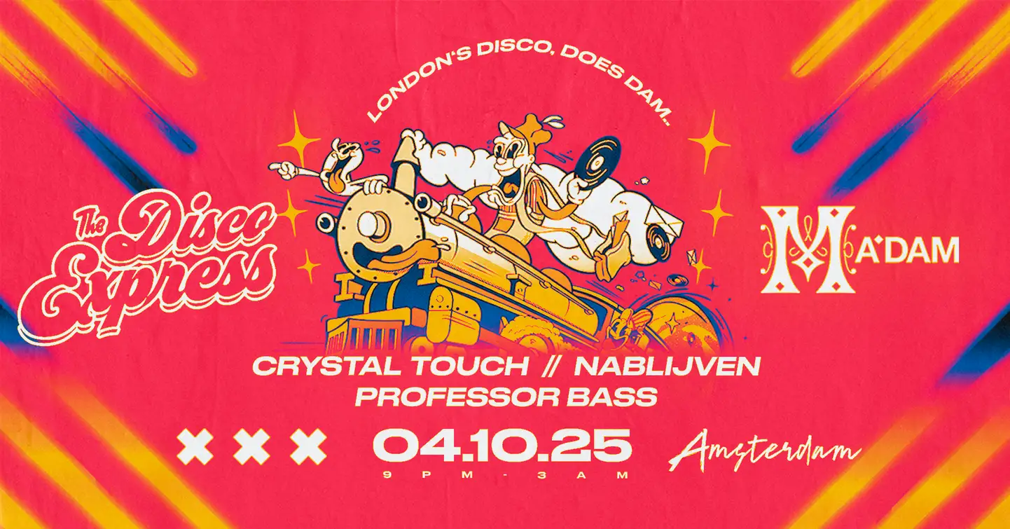 Madam by Night invites: The Disco Express