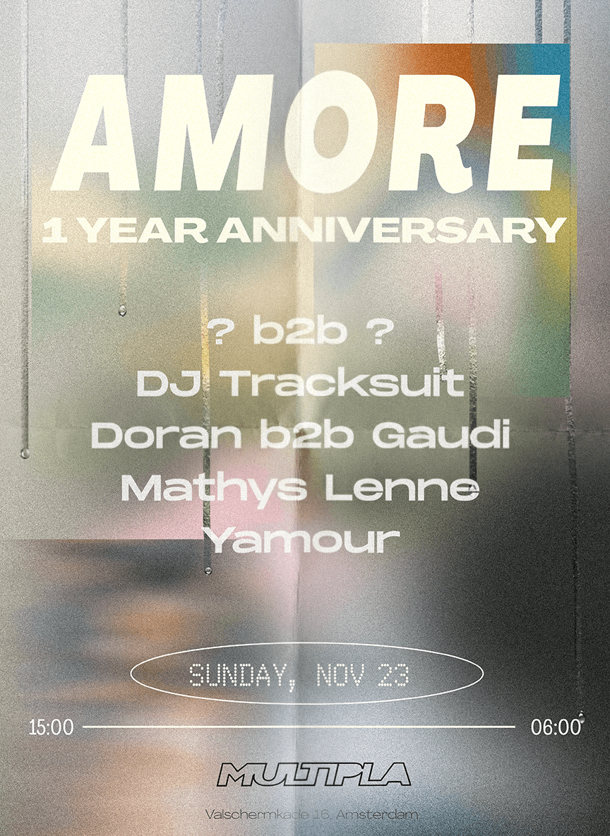 AMORE 1 YEAR ANNIVERSARY